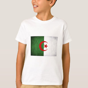 Algerien Grunge-Flagge T-Shirt