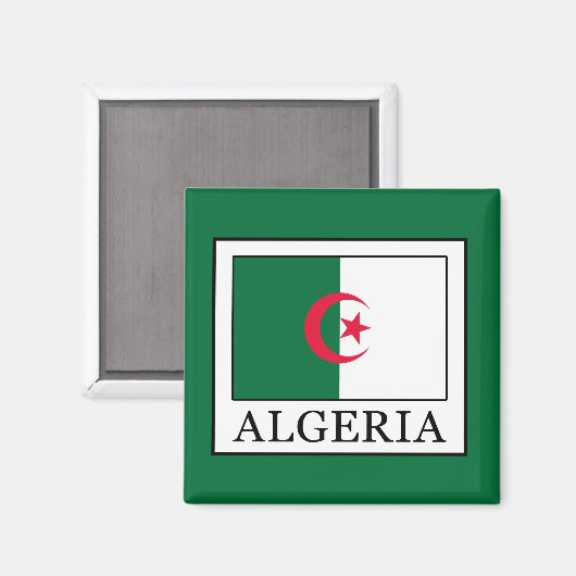 Algerien Magnet (Vorderseite/Rückseite)