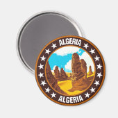 Algerien Magnet (Vorderseite/Rückseite)