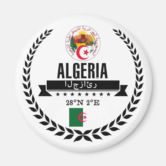 Algerien Magnet (Vorne)