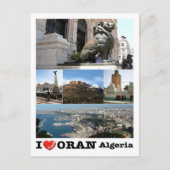 Algerien - Orano - I Liebe - Postkarte (Vorderseite)