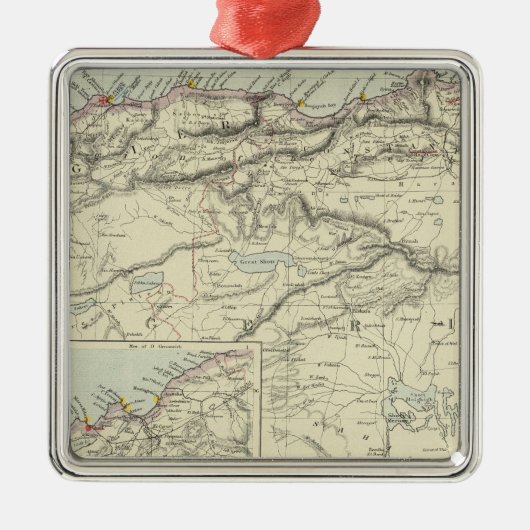 Algerien Ornament Aus Metall (Vorne)
