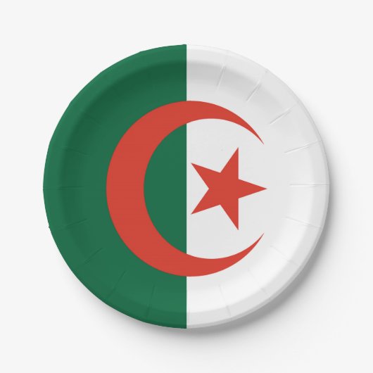 Algerien Pappteller (Vorderseite)