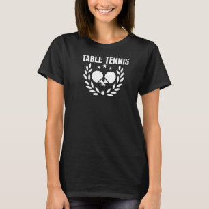 Algerien Ping Pong Unterstützung für algerische Ti T-Shirt