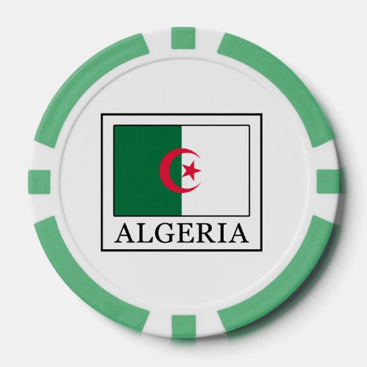 Algerien Pokerchips (Vorderseite)