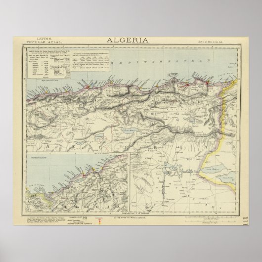 Algerien Poster (Vorne)
