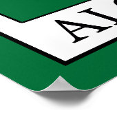 Algerien Poster (Ecke)