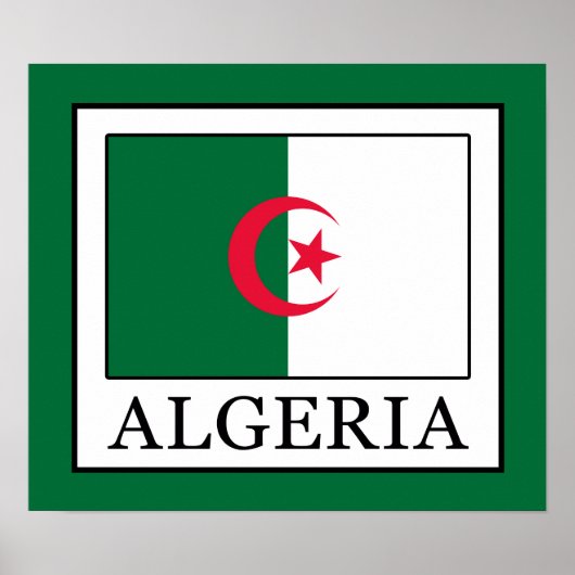 Algerien Poster (Vorne)