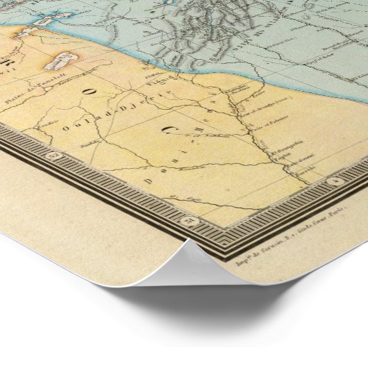 Algerien Poster (Ecke)