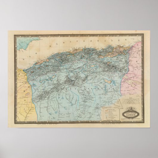 Algerien Poster (Vorne)