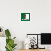 Algerien Poster (Heimbüro)