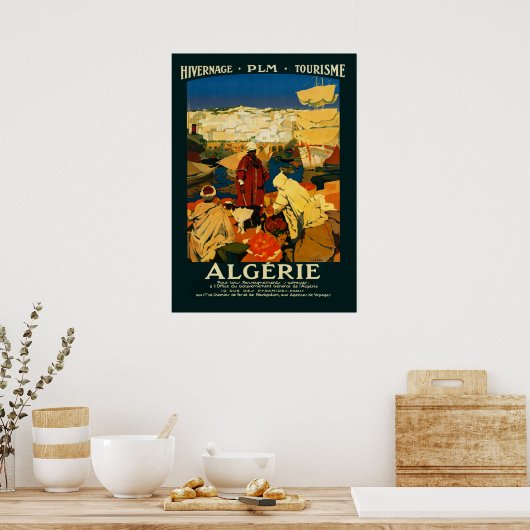 Algerien - poster - Vintage (Küche)