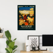 Algerien - poster - Vintage (Heimbüro)