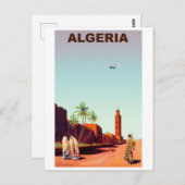 Algerien Postkarte (Vorne/Hinten)