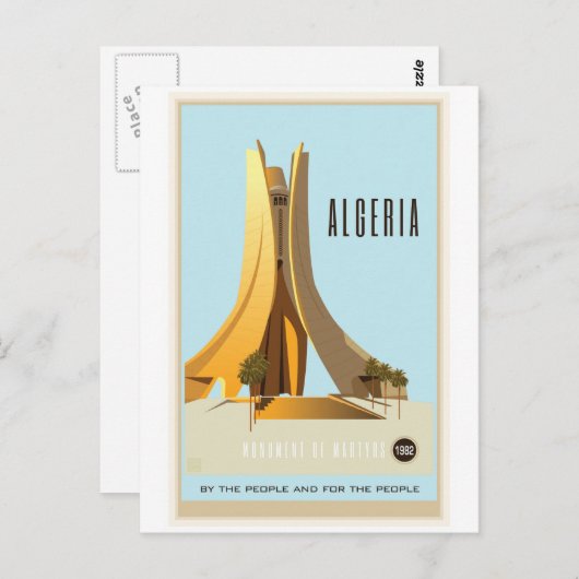 Algerien Postkarte (Vorne/Hinten)