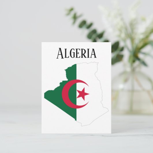 Algerien Postkarte (Stehend Vorderseite)
