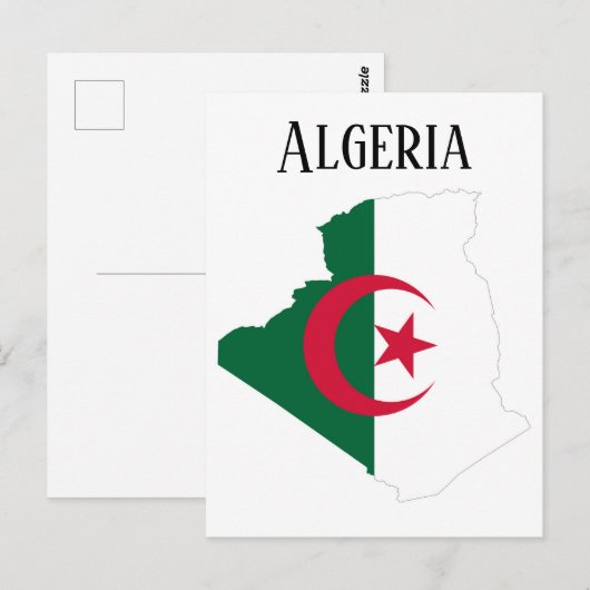 Algerien Postkarte (Vorne/Hinten)