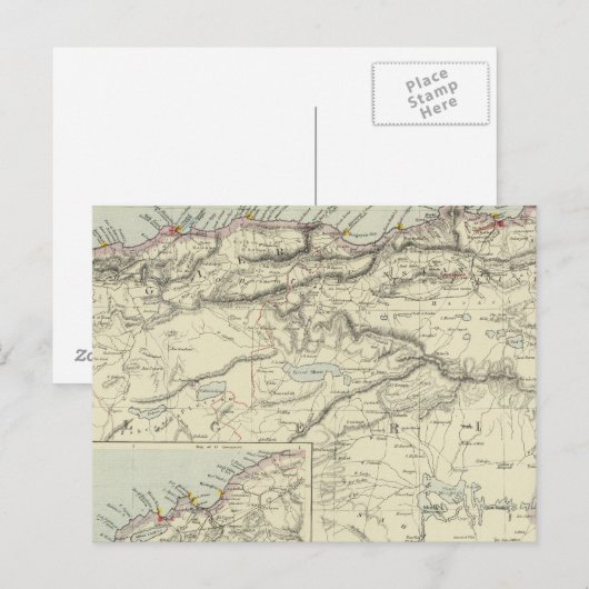Algerien Postkarte (Vorne/Hinten)