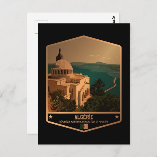 Algerien Postkarte (Vorne/Hinten)