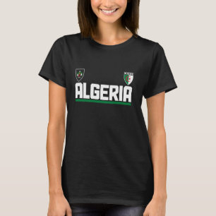 Algerien Pride Algerian Flag Afrikanische Roots He T-Shirt