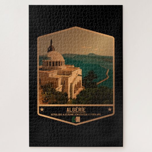 Algerien Puzzle (Vertikal)