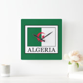 Algerien Quadratische Wanduhr (Zuhause)