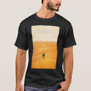 Algerien Reise Kunst Vintage T-Shirt