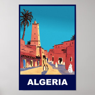 Algerien-Reise-Plakat Poster