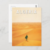 Algerien Reisen Kunst Vintag Postkarte (Vorne/Hinten)
