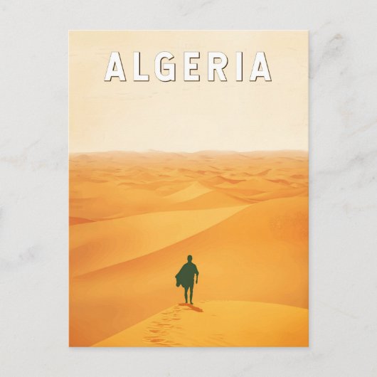 Algerien Reisen Kunst Vintag Postkarte (Vorderseite)