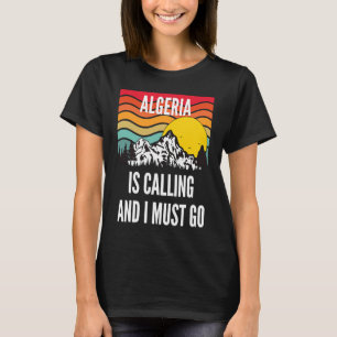 Algerien ruft und ich muss gehen, Wavy Sunset Desi T-Shirt