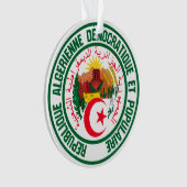 Algerien-RundEmblem Ornament (Vorderseite)