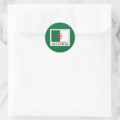 Algerien Runder Aufkleber (Tasche)