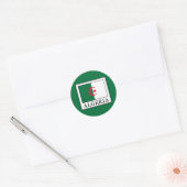 Algerien Runder Aufkleber (Umschlag)