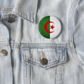 Algerien-Schmutz-Flagge Button (Beispiel)