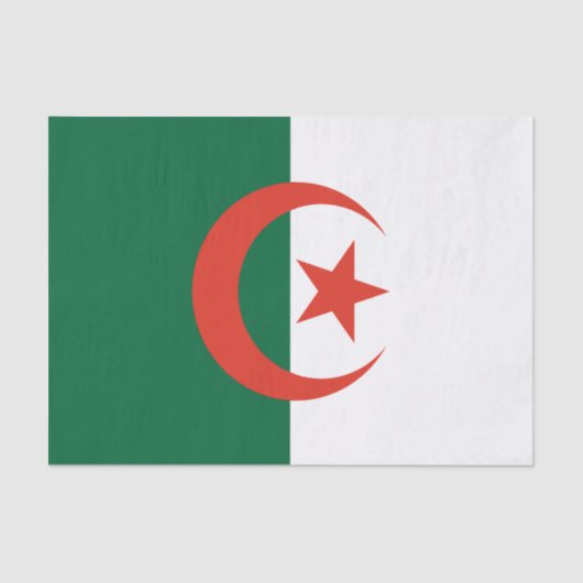 Algerien Seidenpapier (Vorderseite)