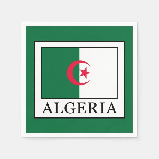 Algerien Serviette (Vorderseite)