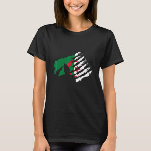 Algerien Soldat Grüß Veteran Patriot T-Shirt