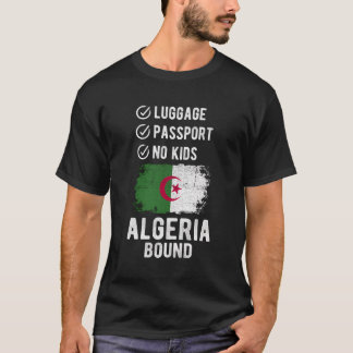 Algerien Souvenir Reisen Urlaub Algerien T-Shirt