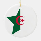 Algerien-Stern Keramik Ornament (Hinten)