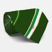 Algerien stripes Flagge Krawatte (Gerollt)