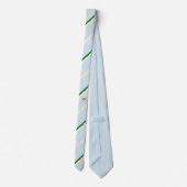 Algerien stripes Flagge Krawatte (Rückseite)