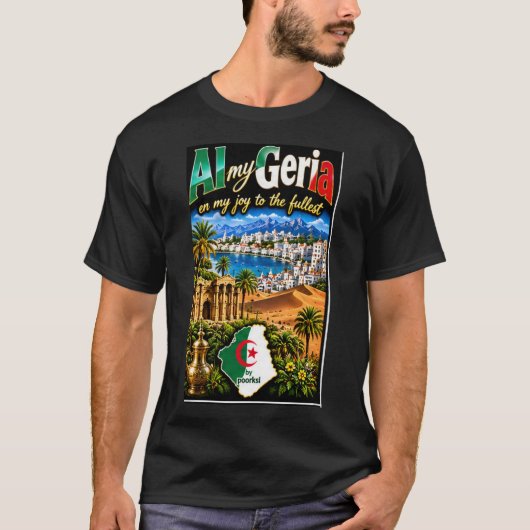 Algerien T-Shirt (Vorderseite)