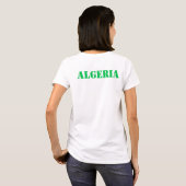 Algerien. T - Shirt für Algerien und Palästina (Schwarz voll)