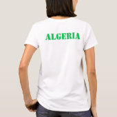 Algerien. T - Shirt für Algerien und Palästina (Rückseite)