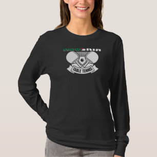 Algerien Tischtennis Unterstützen Sie das algeris T-Shirt