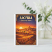 ALGERIEN – Tor zur Sahara Postkarte (Stehend Vorderseite)