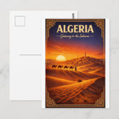 ALGERIEN – Tor zur Sahara Postkarte (Vorne/Hinten)