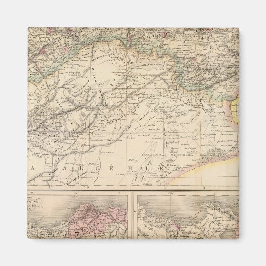 Algerien, Tunesien Magnet (Vorne)