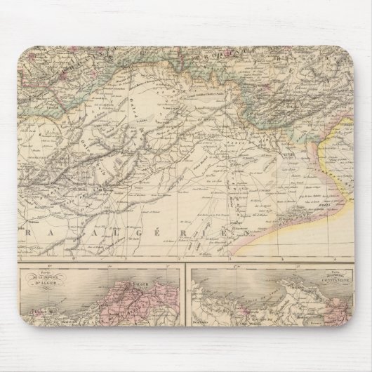 Algerien, Tunesien Mousepad (Vorne)